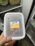 龙士达食品级饭盒微波炉可加热专用器皿密封保鲜盒便当盒带盖400ml*4 实拍图