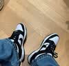 耐克NIKE男休闲板鞋 DUNK 运动鞋DD1391-100白黑44 实拍图