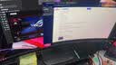 外星人（Alienware）39英寸 曲面电竞显示器5K 165Hz/WFHD 330Hz双模式 OLED 0.03ms 旋转升降支架游戏高刷屏 AW3926QW 实拍图