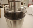 美的（Midea）【重磅新品】绞肉机家用电动0涂层迷你打蒜器宝宝辅食料理搅拌机触控彩屏4叶一体磁吸无孔刀S07FB 实拍图
