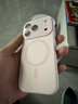 蓝妮子适用 苹果17手机壳iphone17promax手机壳 苹果17pro手机壳16pro/max磁吸充电15pro液态硅胶14/13 相机按键全包【砂粉色】自带镜头膜 苹果17Pro 实拍图