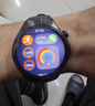 华为HUAWEI WATCH 5 46mm基础款深锖色不锈钢表壳苍穹黑首创X-TAP智感窗eSIM通话手表 实拍图
