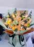 领香鲜花速递香槟玫瑰花束送女友老婆生日礼物全国同城配送 33朵香槟玫瑰花束—女神款 实拍图