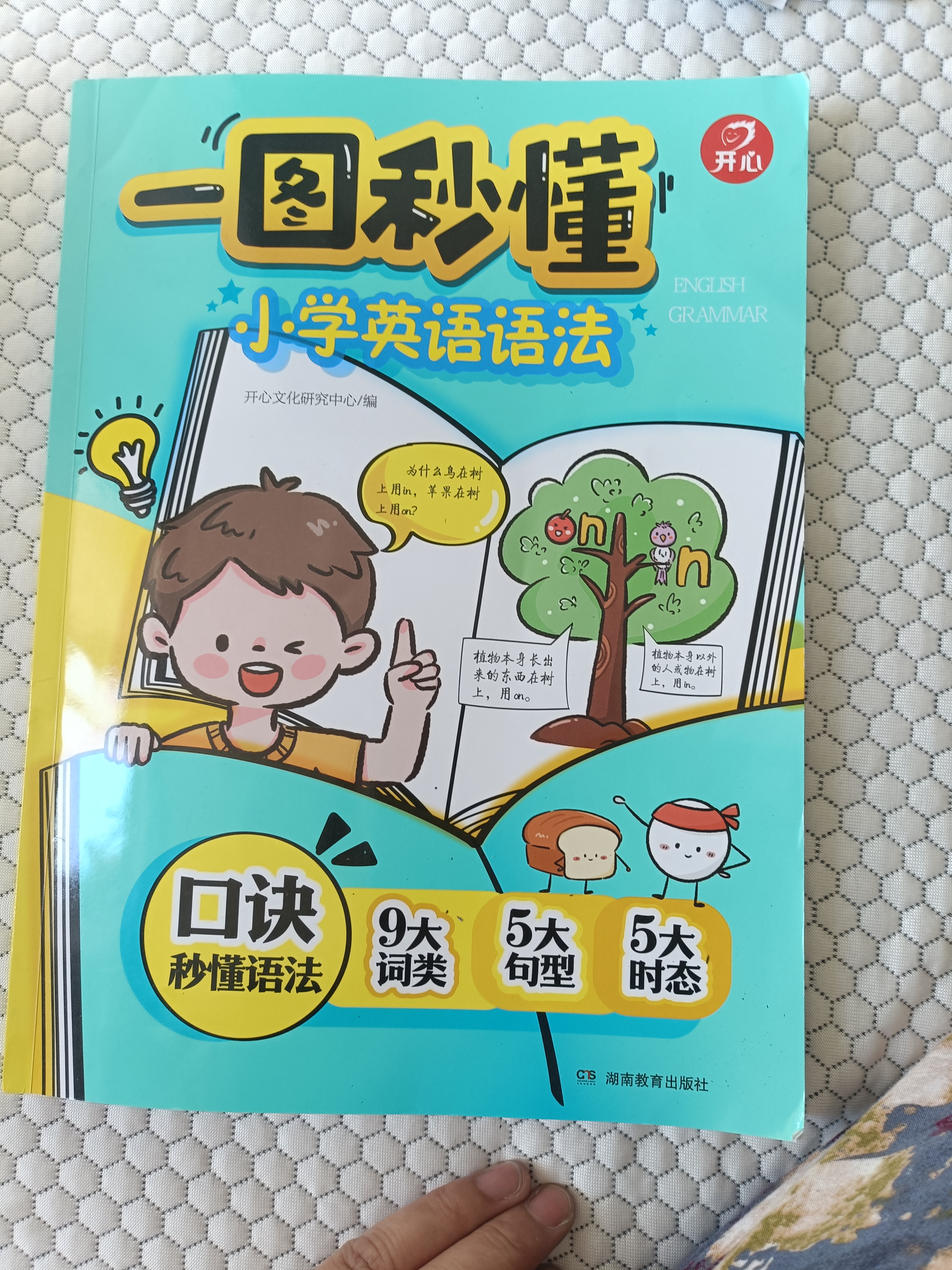 一图秒懂小学英语语法 2026版小学生漫画图解英语基础知识词类句型时态阅读理解专项训练语法每日一练 开学季 实拍图