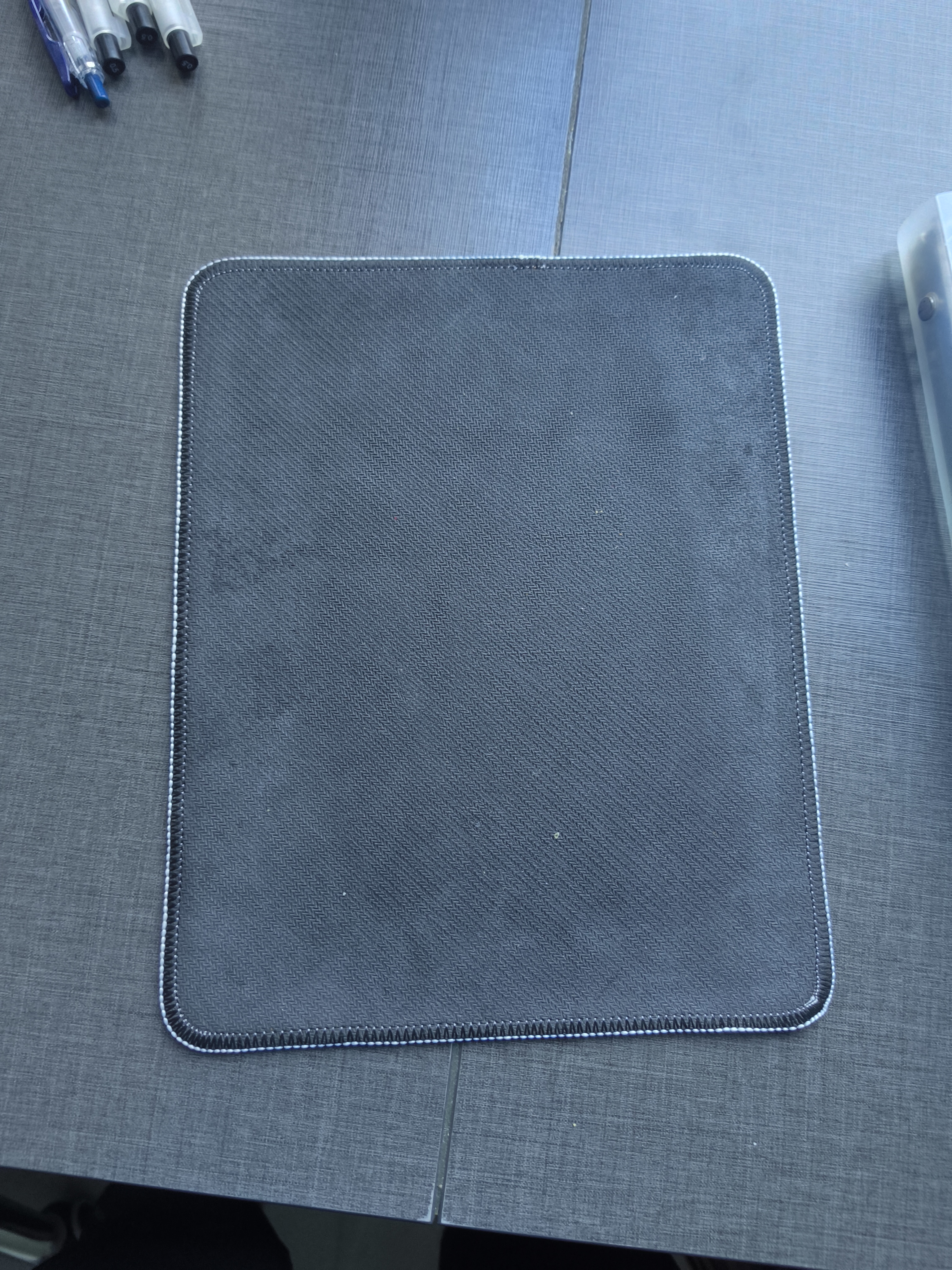赛睿（SteelSeries）QcK Large游戏电竞鼠标垫donk同款fps顺滑CSGO/打瓦L号450*400*2mm 冰玉白 实拍图