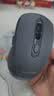 联想（Lenovo）无线鼠标 轻音商务办公鼠标 人体工学 侧键 适用笔记本台式机一体机 M130深灰 实拍图