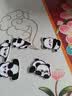 范爷家小熊猫自粘布贴无痕修复羽绒服破洞补丁贴DIY儿童衣服裤子刺绣贴 实拍图