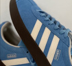 adidas「T头鞋」VL COURT CLASSIC板鞋德训鞋男女阿迪达斯轻运动 蓝色/亮白/树脂黄 (推荐女生选小半码)   36.5 实拍图