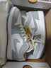 耐克NIKE男女AJ1小迪奥 轻奢感AJ 1运动休闲鞋DC0774-105白灰38.5 实拍图