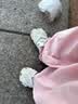 泰兰尼斯夏季新款儿童凉鞋波点蝴蝶结包头凉鞋防滑软底女宝宝鞋子白色22码 实拍图