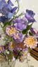 京东鲜花莫奈花园假花仿真花摆设紫色装饰花束乔迁轻奢高级感拍照道具高档 实拍图