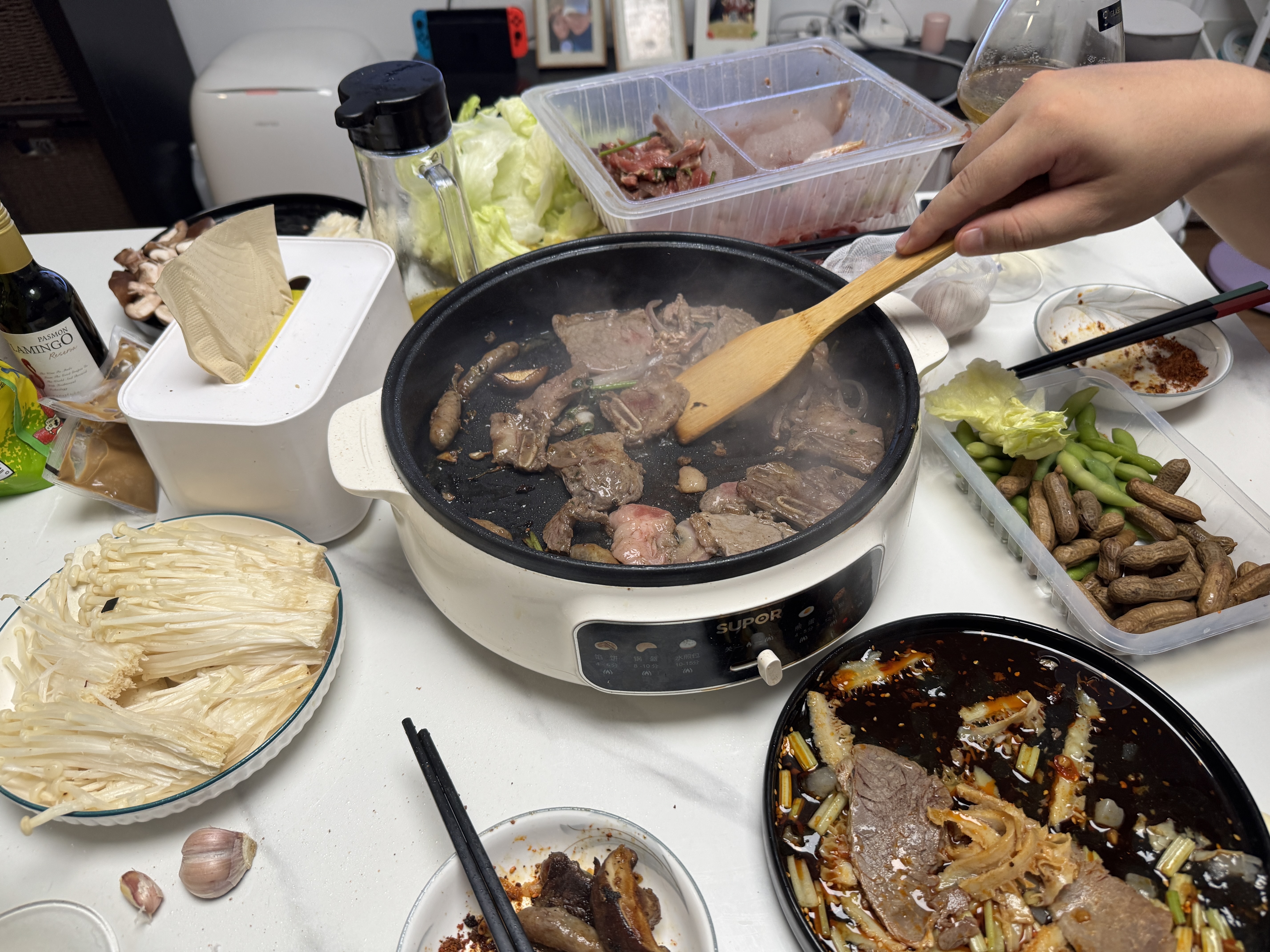 帕斯蒙火烈鸟智利原瓶进口小瓶红酒 珍藏级佳美娜干红葡萄酒整箱送礼187ml*6支 实拍图