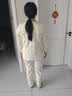猫人【玻尿酸润肤】女士睡衣女秋纯棉10A抑菌性感星月印花家居服 实拍图