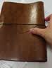 卫美商务笔记本A5高档真皮工作本文艺精致日记本加厚100张办公25K活页本二层牛皮个性手帐定制可印logo 实拍图