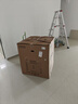 九牧（JOMOO）铝合金浴室柜陶瓷一体盆洗脸盆柜组合80cm A2736-74AT-3 实拍图