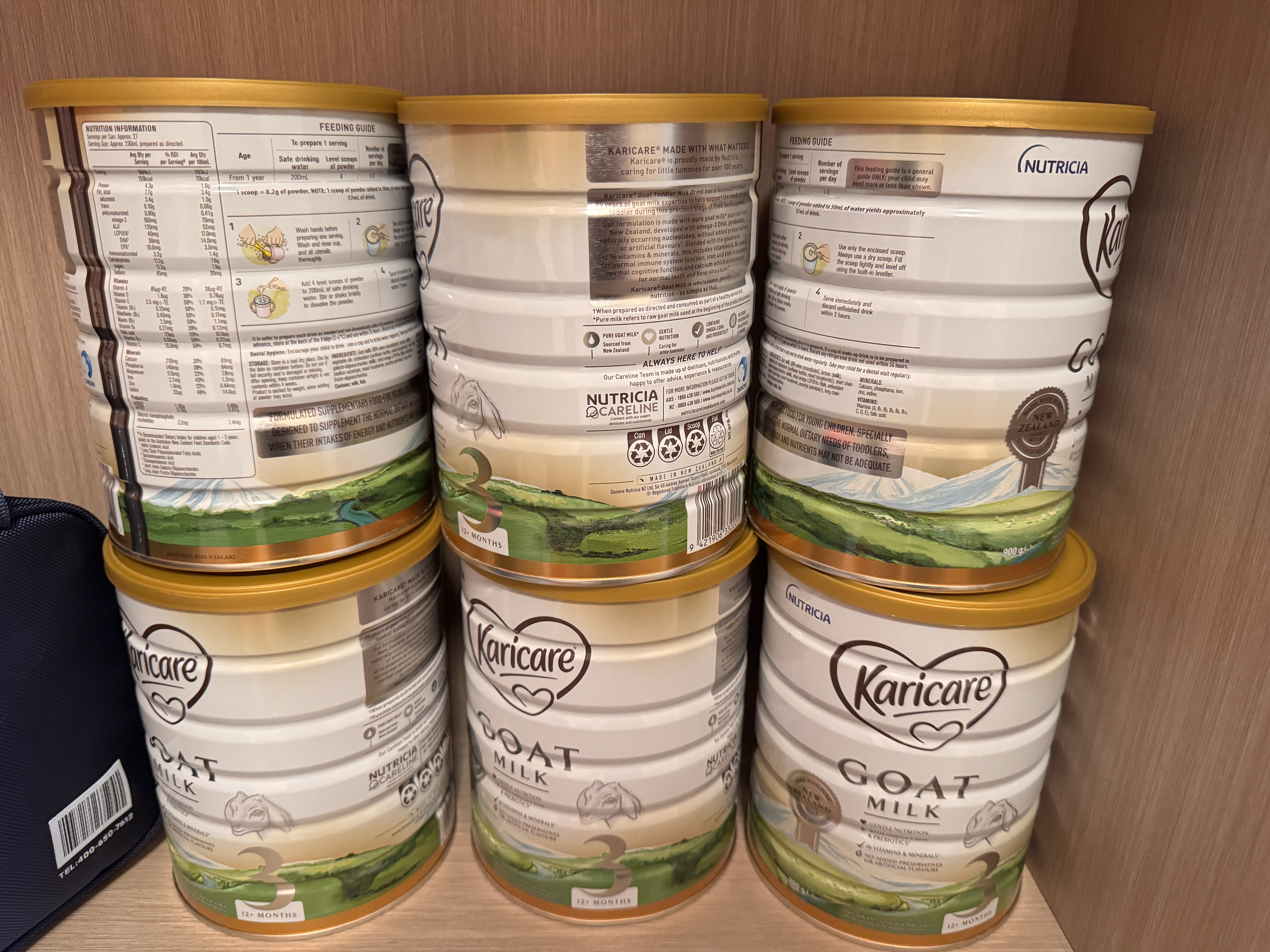 可瑞康（karicare）婴儿配方山羊奶粉 双益生元+DHA 3段(1岁+) 900g 新西兰进口 实拍图
