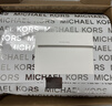 MICHAEL KORS迈克高仕MK Jet Set travel 女士迷你托特包菜篮子 香草白/浅粉色 640 超小号迷你 实拍图
