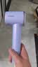 松下（Panasonic）【七夕礼物】空气发梳负离子高速护发吹风机家用低噪速干电吹风送女生生日礼物云雾紫EH-WNE6M 实拍图