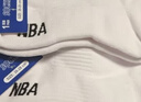 NBA袜子男士跑步运动袜吸汗无骨棉袜夏季抗菌防臭消臭中筒篮球袜3双 实拍图
