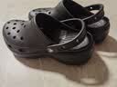 卡骆驰（crocs）经典云朵Clog女沙滩洞洞鞋凉拖鞋206750 黑色  38  实拍图