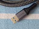 胜为（shengwei）USB3.2转Type-c数据传输USB-C快充线10Gbps 移动硬盘适用iphone15-17华为1.5米 AUC0015J 实拍图