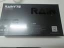 WOB rainy75客制化键盘三模铝坨坨机械键盘cnc电脑无线蓝牙游戏电竞外设雨 夜幕黑-阳极-RGB/雪顶可可轴/冰晶 实拍图