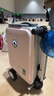爱尔威（Airwheel）电动行李箱可骑行智能拉杆箱可坐可代步20英寸登机箱 豪华版一粉 实拍图