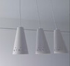 雷士（NVC）LED餐吊灯餐厅吧台灯具现代简约 白色餐吊 NDBD03A/2-005 实拍图