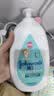 强生婴儿抚触润肤油100ml+牛奶身体乳500g润肤露保湿护肤套装 实拍图