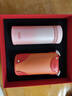 膳魔师（THERMOS）保温杯女士口红杯学生水杯不锈钢杯子礼盒装团购生日七夕礼物TCNO 【蜜桃乌龙】附杯套 260ml 热卖推荐 实拍图