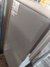 奥克斯小冰箱家用小型迷你冷藏冷冻两用出租房宿舍用节能省电寝室办公室电冰箱 【净化去味】156银色【高效保鲜 铜管速冷】42L 实拍图