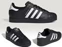 阿迪达斯（adidas）adidas三叶草贝壳头SUPERSTARII男女休闲鞋 JI0079 38码 实拍图