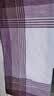 GLO-STORY男女方巾 棉质情侣款通用手帕浅色经典款手绢43cm*43cm WSP014078 实拍图