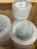 得力（deli）塑料封箱器打包器胶带底座 适用胶带宽度48mm内胶带切割机 不锈钢锋利刀头 办公用品 蓝801 实拍图