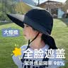 神火（SupFire）儿童防晒帽夏季遮阳防紫外线男女童户外露营爬山旅行徒步披风帽 实拍图