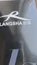 浪莎袜子男士丝袜夏季薄款透气冰丝男袜黑色中筒袜商务袜子10双装 实拍图