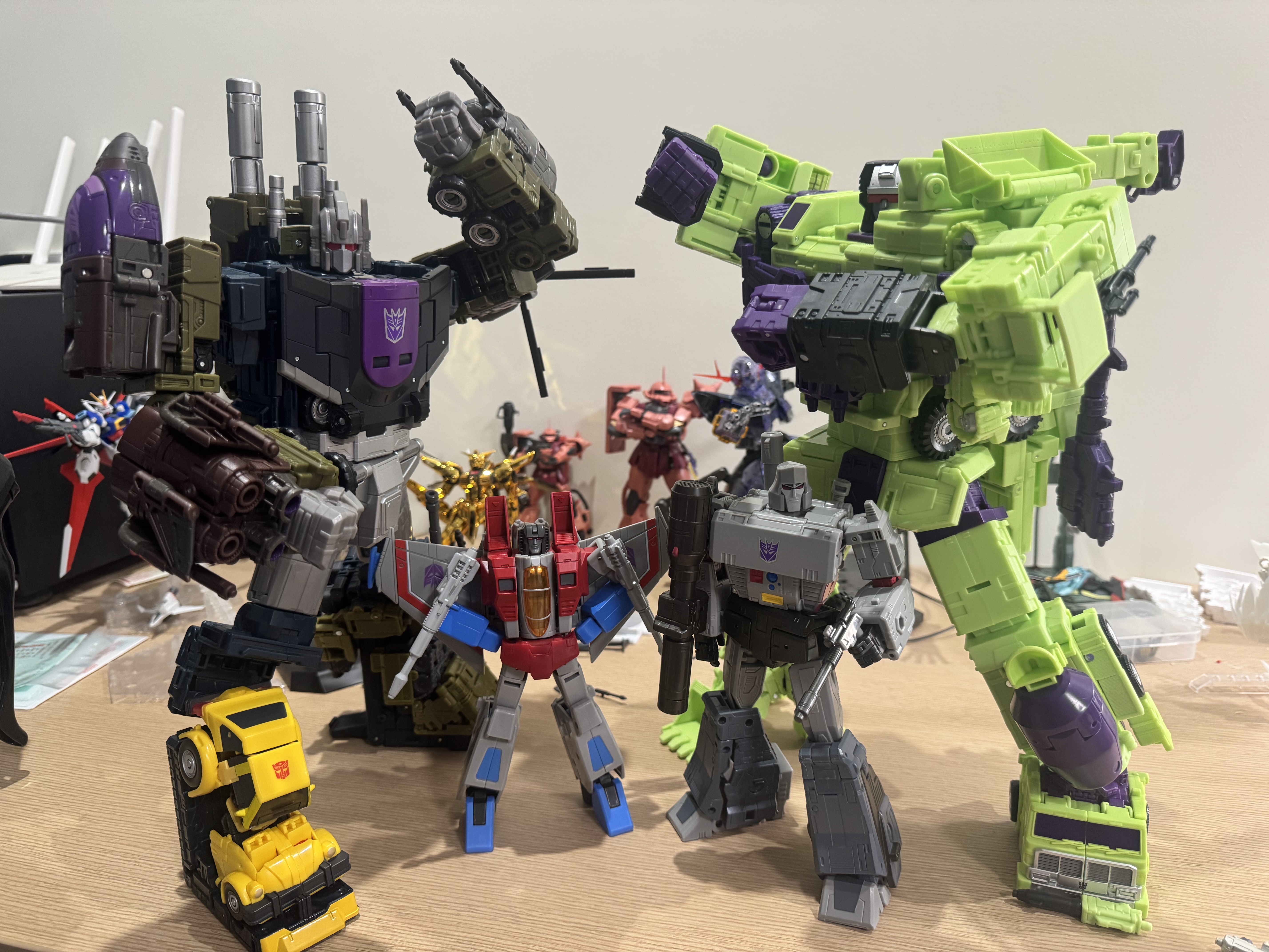 变形金刚（Transformers）儿童男孩玩具车模型手办机器人礼物传世加强级飞虎队打击F7187 实拍图