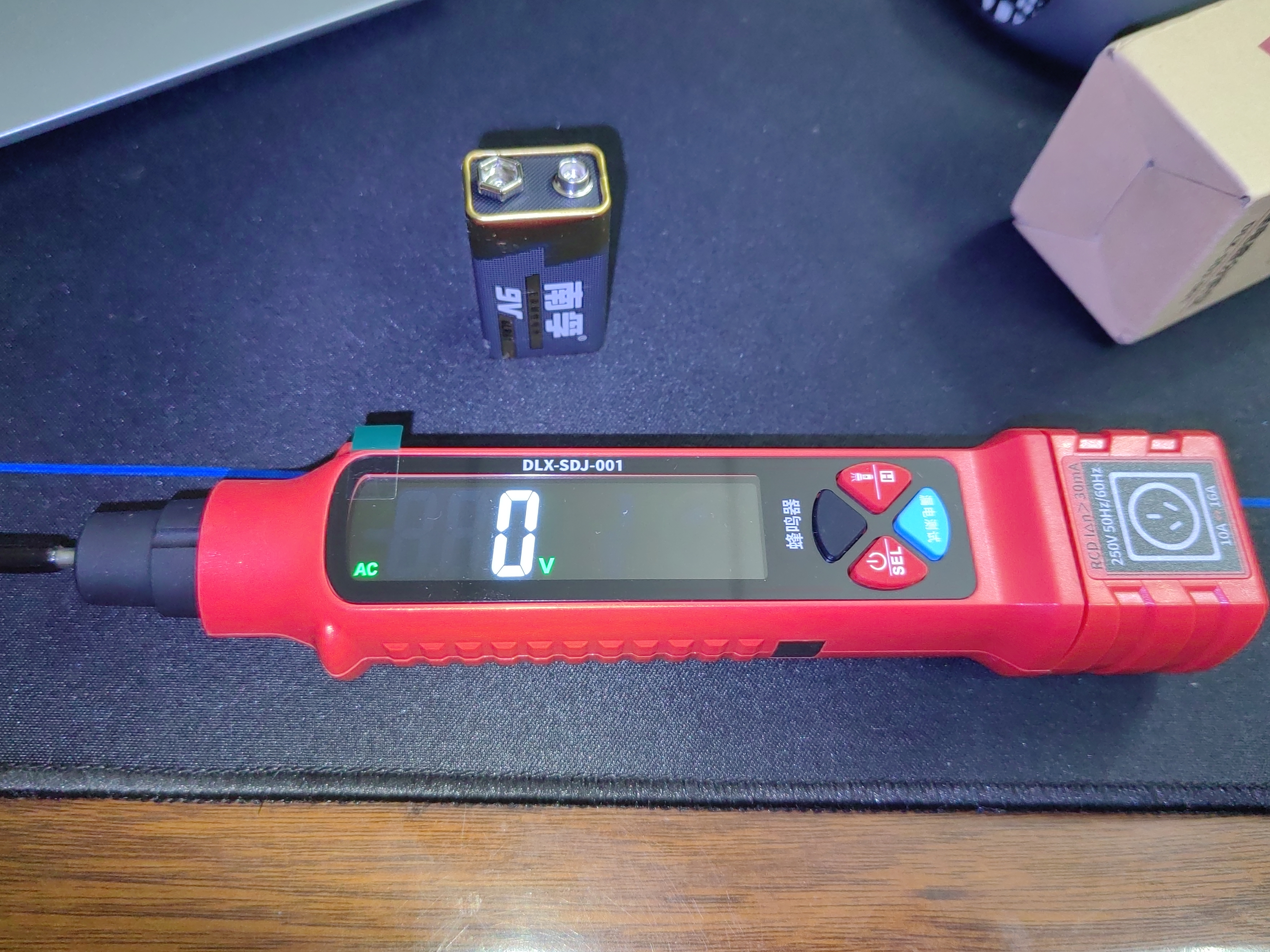 德力西电气（DELIXI ELECTRIC）测电笔相位仪插座检测仪试电笔二合一电工专用智能数显测断点漏电 实拍图