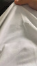 京东京造【超轻舒适】t恤男短袖男士t恤衣服春季休闲打底 白色 XL 实拍图