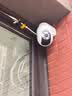 萤石 C8C 500万摄像头 无线WiFi 室外双云台360° 防水防尘监控 手机远程 人形检测 全彩夜视 实拍图