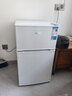 美的88L两门小冰箱白色冰箱租房宿舍小型家用办公室可冷冻冷藏新一级能效MR-88CM国家补贴/以旧换新 实拍图