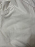 【京东直采】重磅纯棉 圆领短袖男款t恤衣服女士t恤服装真5折专场 白色（短袖） XL （125-140斤） 实拍图