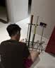 速干衣运动弹力纯色基础短袖t恤夏季新款男女同款 卡其色 （微宽松，女拍小一码） L 实拍图