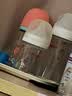 贝亲（Pigeon）PPSU双把手防胀气奶瓶240ml 丛林小兔 M号奶嘴 3月+ AA218 实拍图