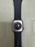 Apple/苹果 Watch S11 智能手表GPS款42毫米深空灰色铝金属表壳黑色运动型表带M/L MEUH4CH/B 实拍图