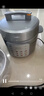 美的（Midea）有钛青瓷0涂层营养蒸电压力锅5L 智能预约多功能一体高压电饭锅MY-E5811G家用4-6人开盖火锅电饭煲 实拍图