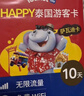 泰国原生卡happy10天无限4G/5G全速流量true手机卡 实拍图