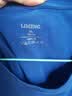 立蒙（LIMENG）男女装素色180g全棉短袖t恤圆领宽松体恤打底衫 宝蓝 XL 实拍图