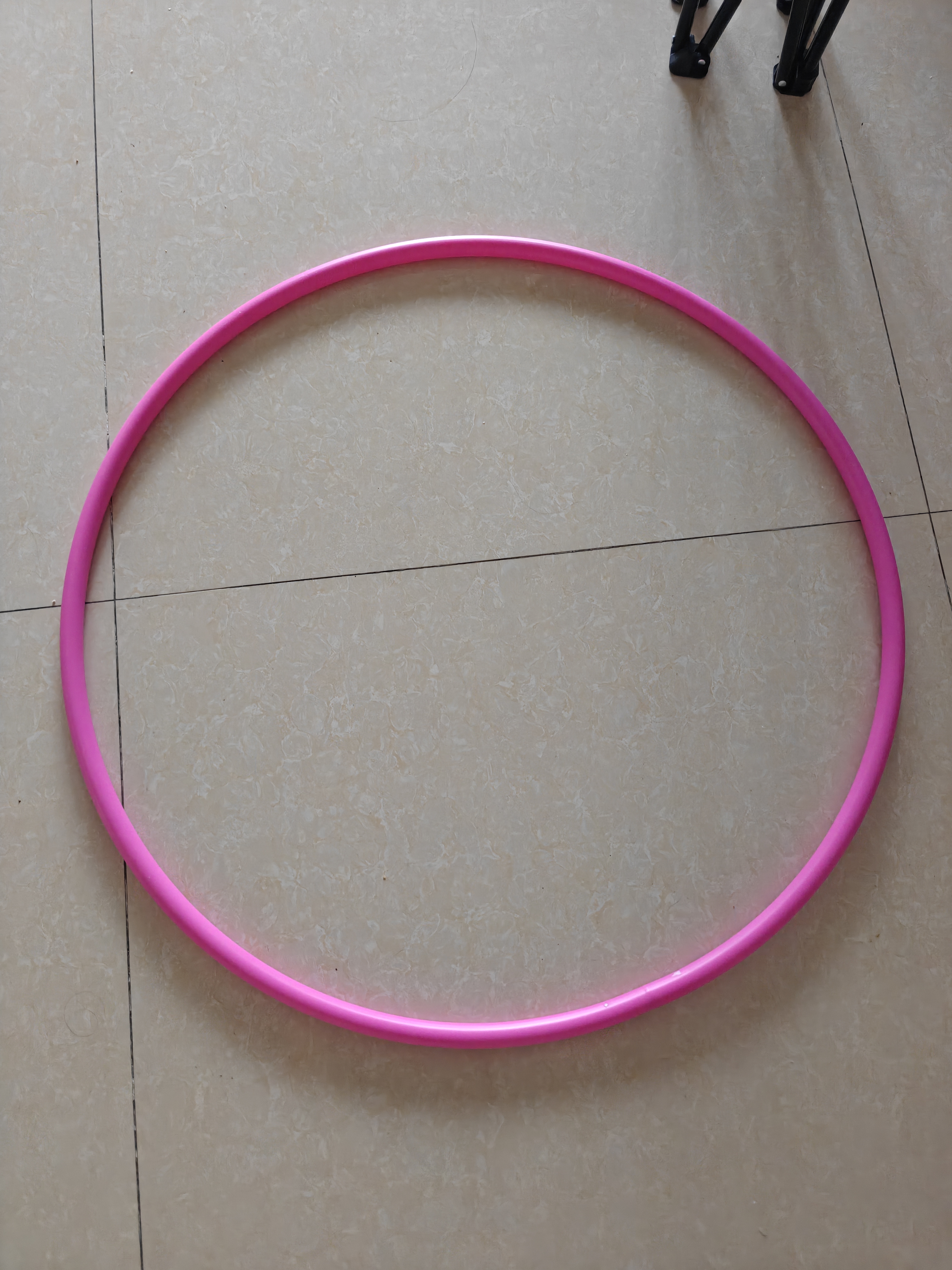 迪卡侬呼啦圈幼儿园小号儿童健身收腹美腰器材GYME粉红色75cm 4150449 实拍图