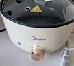 美的（Midea）【价低头部主播9折】电煮锅 电火锅 宿舍小电锅 电炒锅一体锅多功能电热锅 3L泡面锅 HGE2510 实拍图